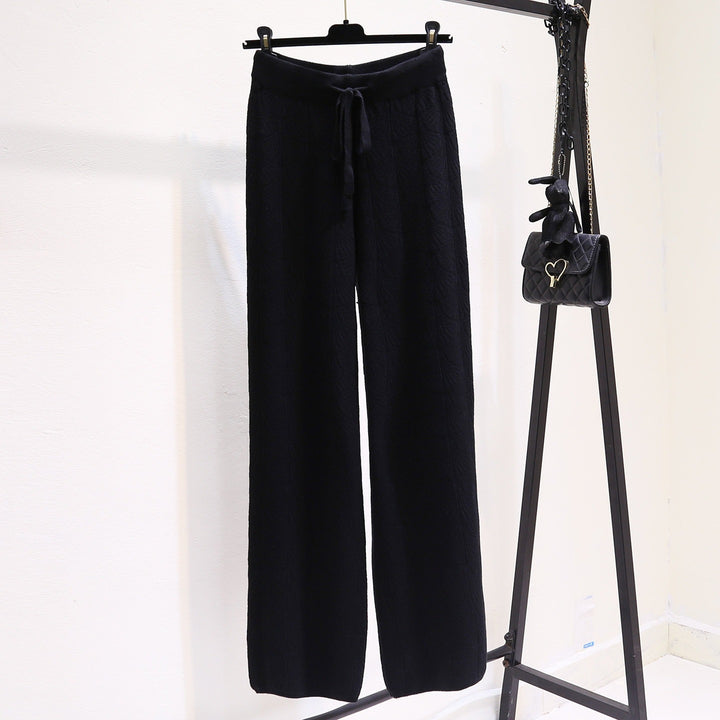 Damen Weite und bequeme Jersey-Hose Drune