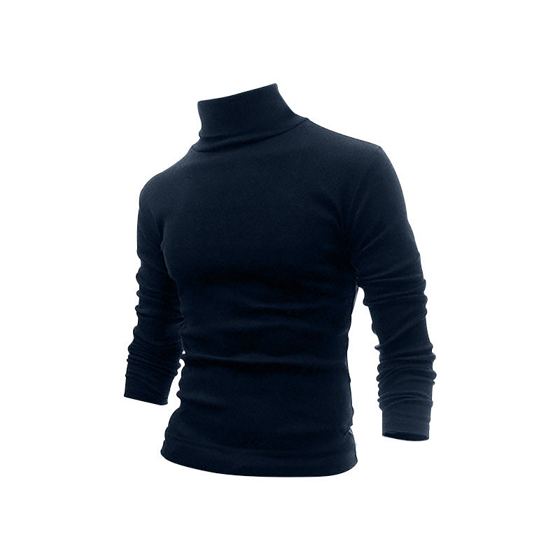 Herren Hochwertiger Stehkragenpullover aus weichem Material Drune