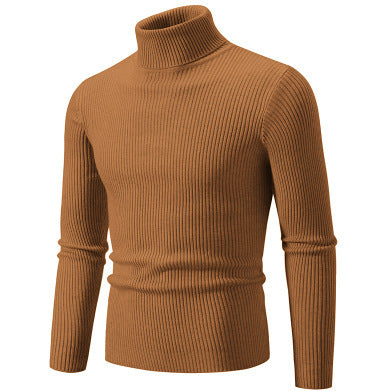 Herren Rollkragenpullover mit strukturiertem Rippenmuster Drune