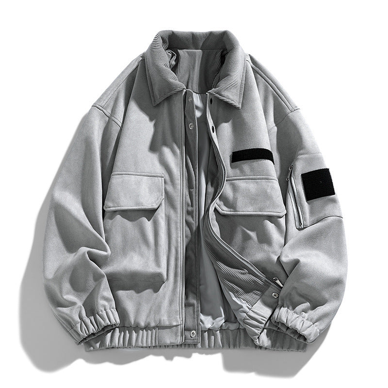 Herren Modische und vielseitige Utility-Jacke Drune