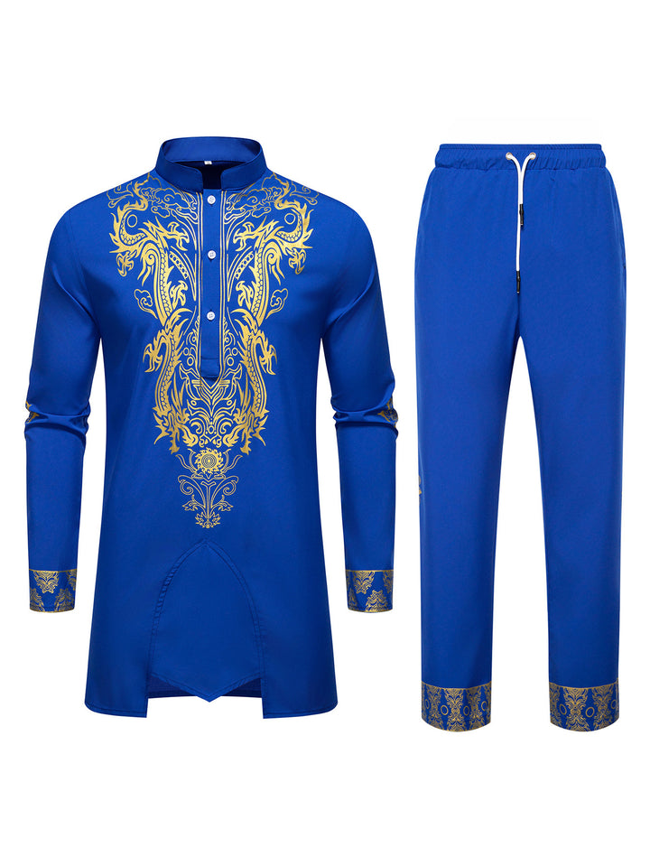 Herren Tunika- und Freizeithosen-Set Drune