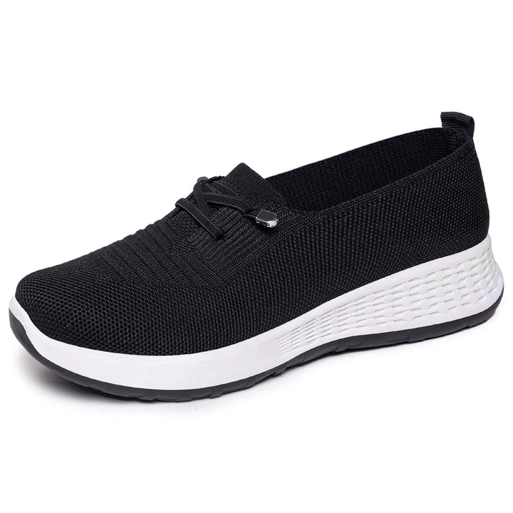 Damen Atmungsaktive Slip-On Sneakers mit dämpfender Sohle Drune
