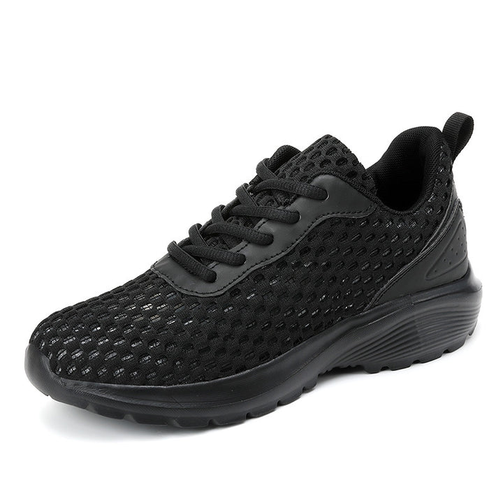 Damen nan leichte dreidimensionale Mesh-Walking-Sneaker mit viskoelastischem Fußbett und haftstarker Profilsohle Drune