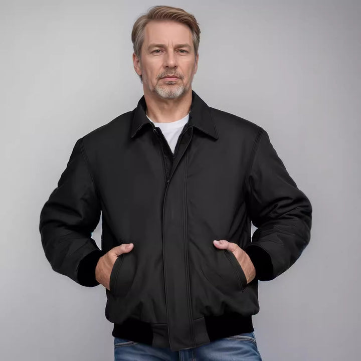 Herren komfortable Übergangsjacke mit leichtem Innenfutter Drune