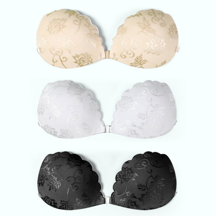 Frau Klebe-Silikon Push-Up BH Drune