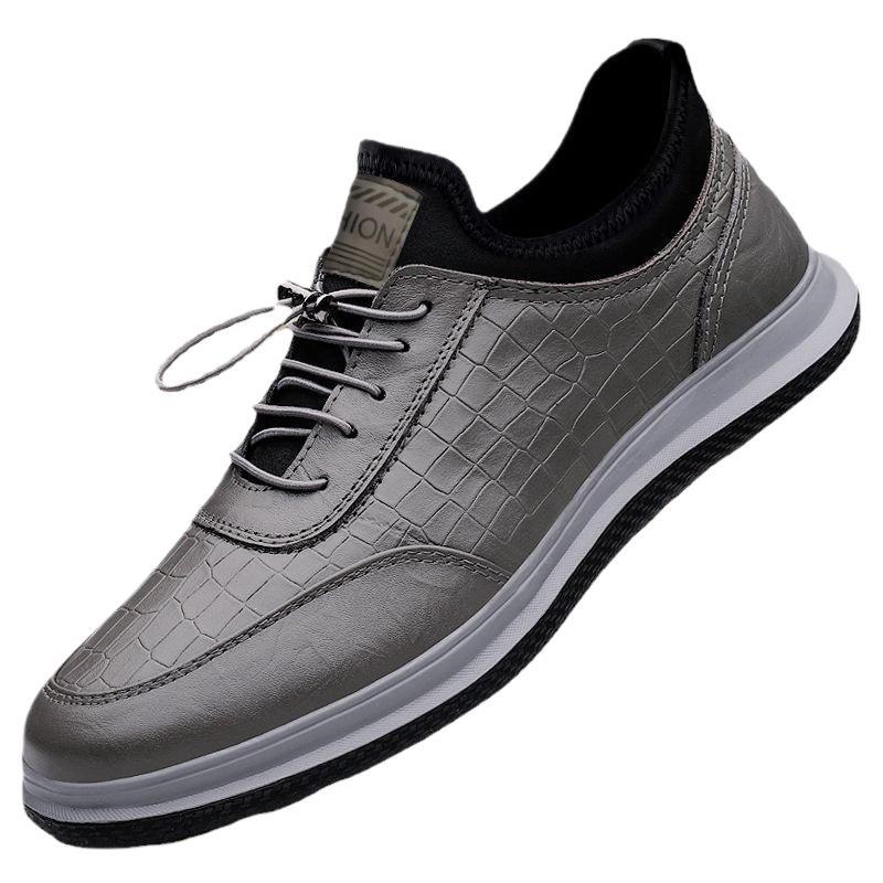 Herren Elegante und stilvolle Leder Sneakers Drune