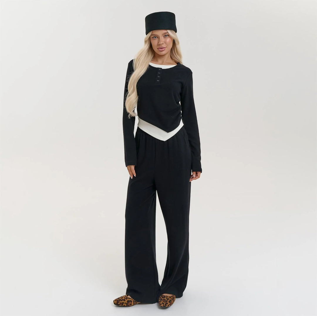Damen bequeme Lounge-Set Drune