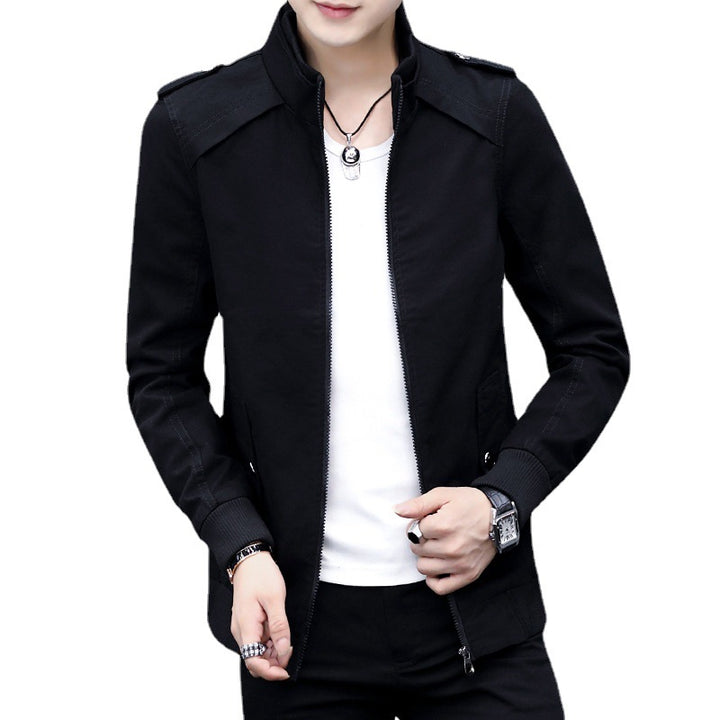Herren Wildlederoptik-Bomberjacke mit Teddyfleece-Innenfutter und Epauletten Drune