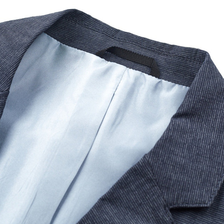 Herren legerer Blazer mit modernem Schnitt und praktischen Taschen Drune