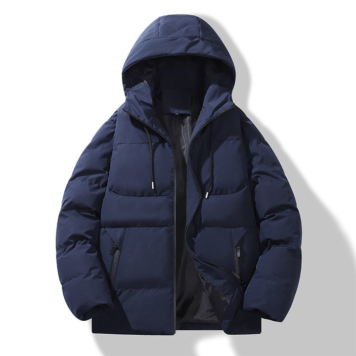 Herren Gepolsterte Steppkapuzenjacke mit Thermofüllung und winddichter Außenhaut Drune