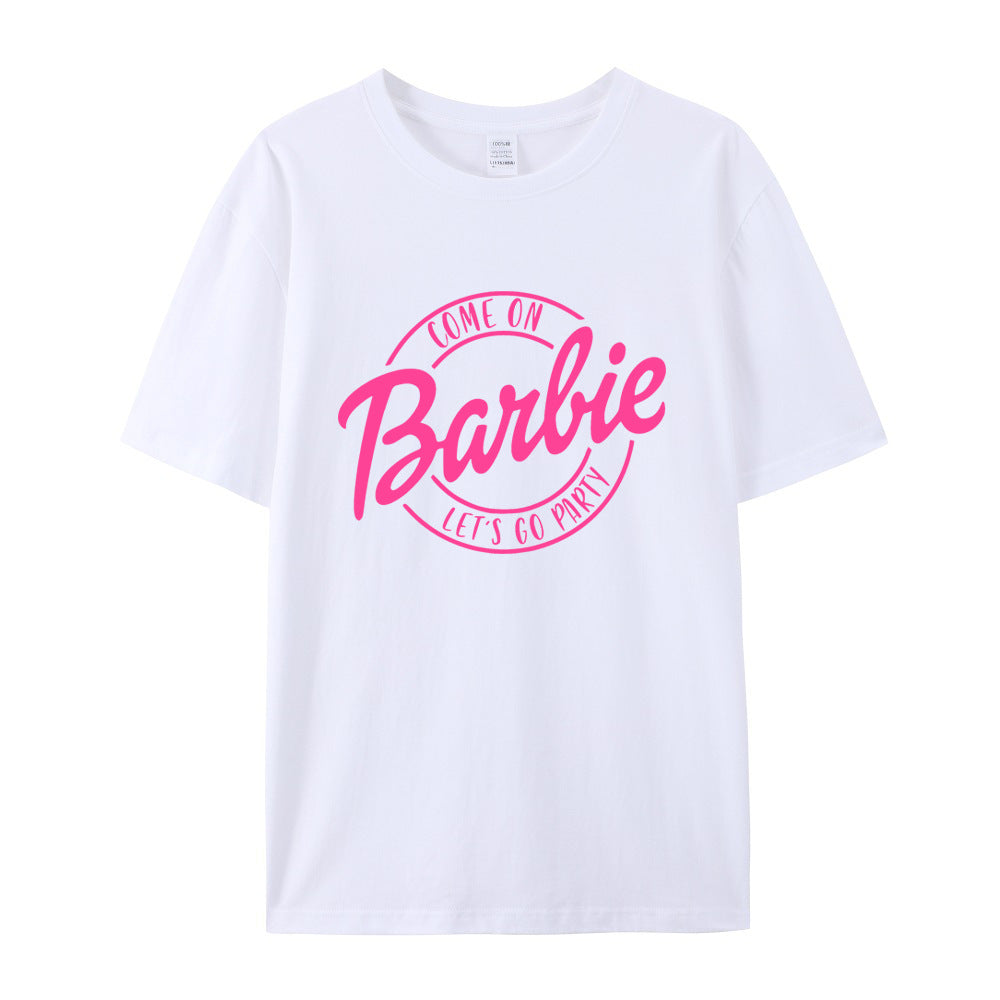 Drune | Retro Party Barbie Print T-shirt