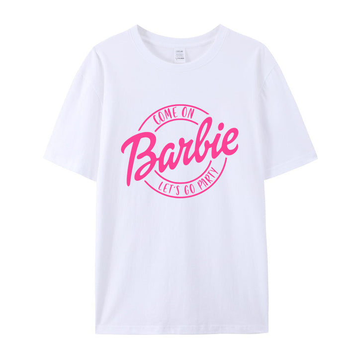 Drune | Retro Party Barbie Print T-shirt