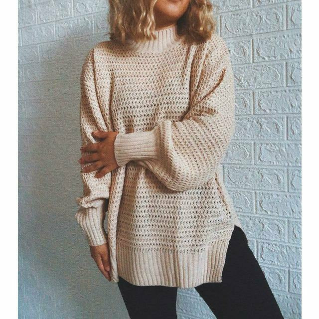 Drune | Fester Strickpullover mit Geripptem Muster