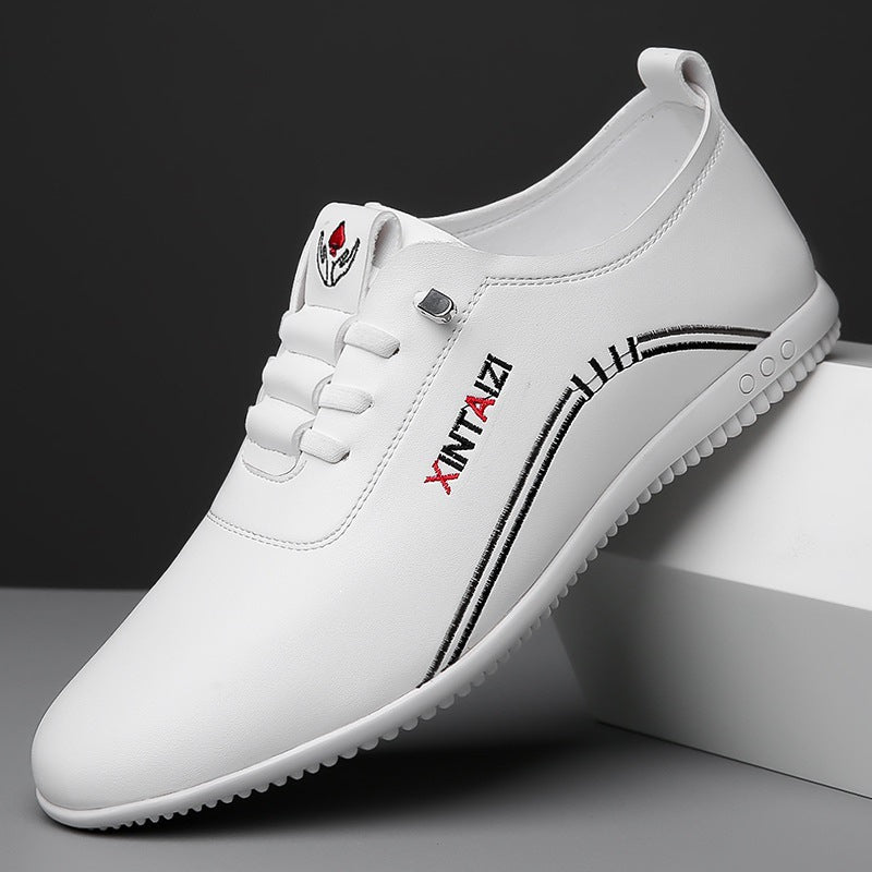 Herren Elegante und bequeme Echtleder Sneakers Drune