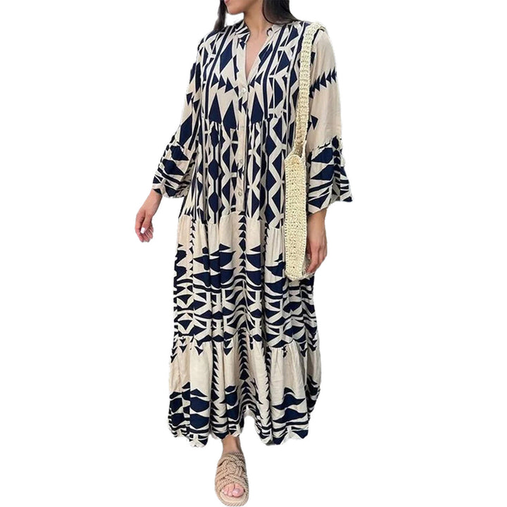 Drune | Bedrucktes Hemdkleid