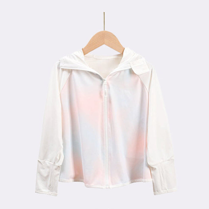 Damen UV-Schutzjacke mit Kapuze und atmungsaktiven Eigenschaften Drune