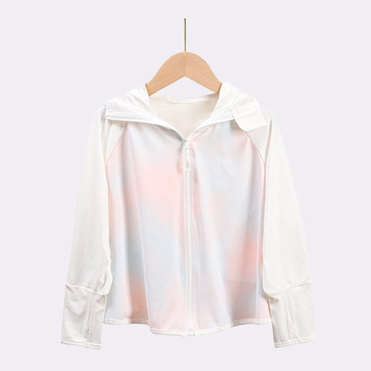 Mädchen funktionale UV-Schutzjacke mit Kapuze Drune