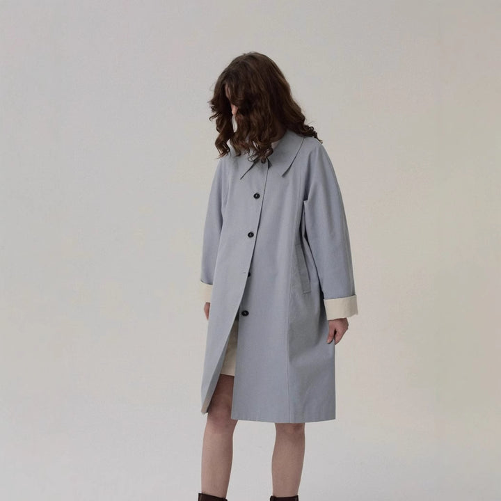 Damen Übergroßer City-Trenchcoat Drune