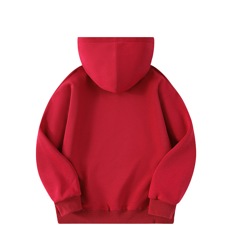 Unisex Minimalistischer Oversize-Kapuzenpullover mit French‑Terry-Qualität und verstärkten Nähten Drune