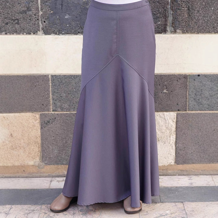 Damen Maxirock mit eleganter A-Linien-Silhouette Drune