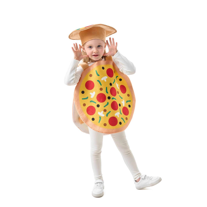 Mädchen Pizza-Kostüm Drune
