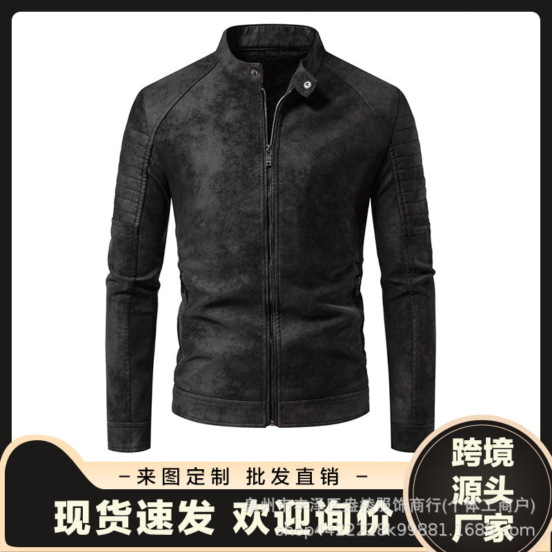 Herren Modische Bikerjacke Drune