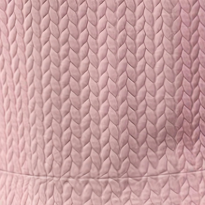 Damen bequemer Sweatshirt mit strukturiertem Obermaterial und Puffärmeln Drune
