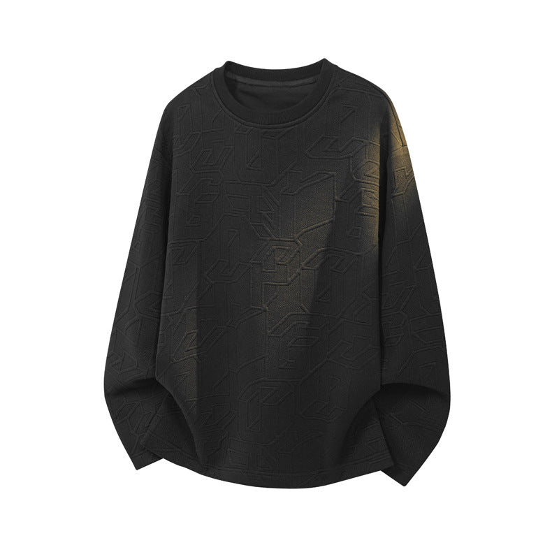 Herren Stylischer Sweatshirt mit strukturiertem Design Drune