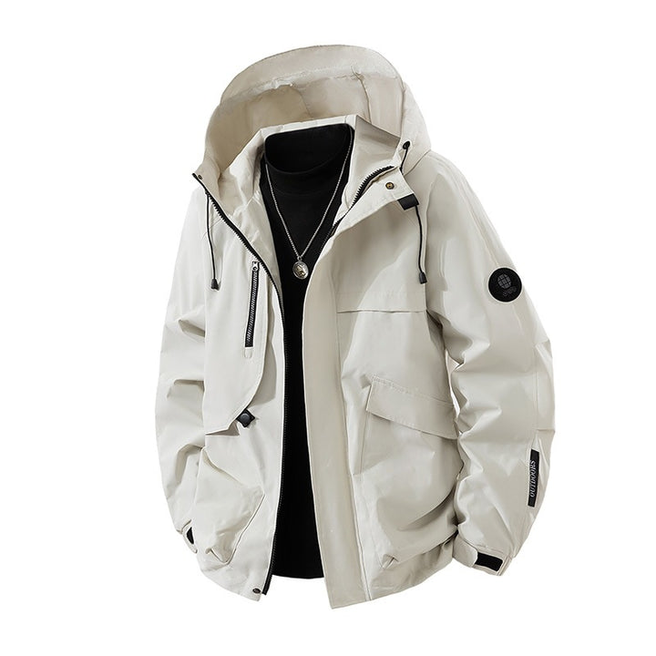 Herren Hochwertige Funktionsjacke mit Kapuze Drune