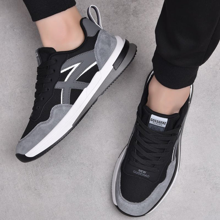 Herren Sportliche Sneakers mit stoßdämpfendem Design und atmungsaktivem Obermaterial Drune