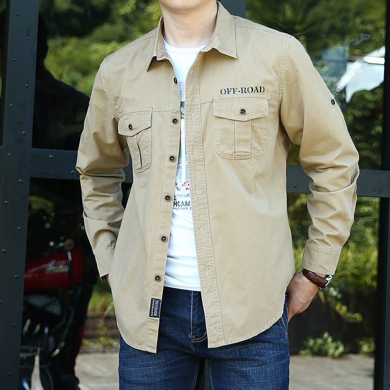 Herren Stylische Outdoor-Hemdjacke Drune