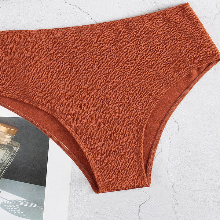 Damen einseitiger Crop-Bikini Drune