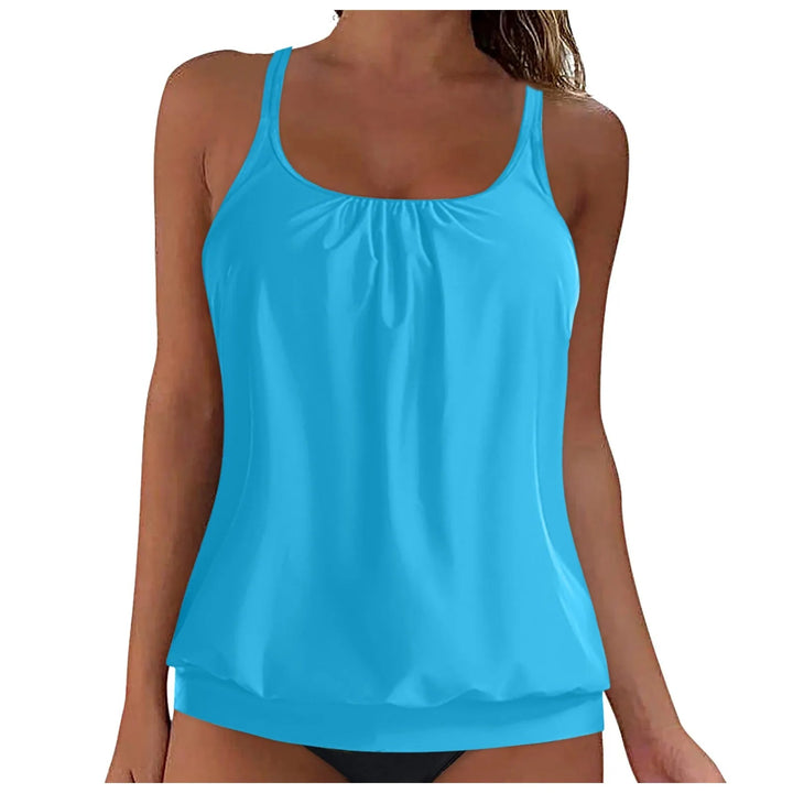 Damen Sportlicher Tankini mit stylischem Schnitt und Shorts Drune