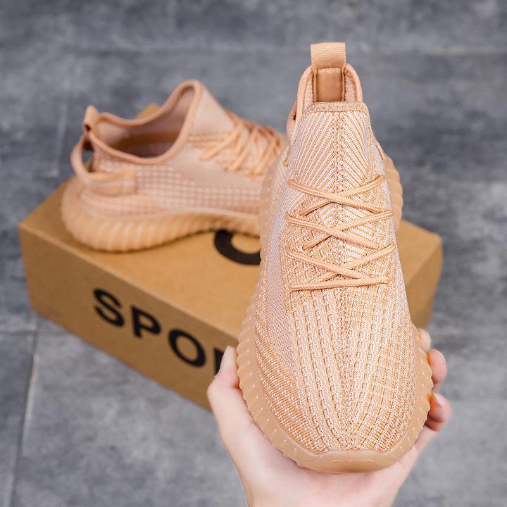 Unisex Strick-Sneakers mit sockenähnlichem Schaft und profiliertem Gummiprofil Drune