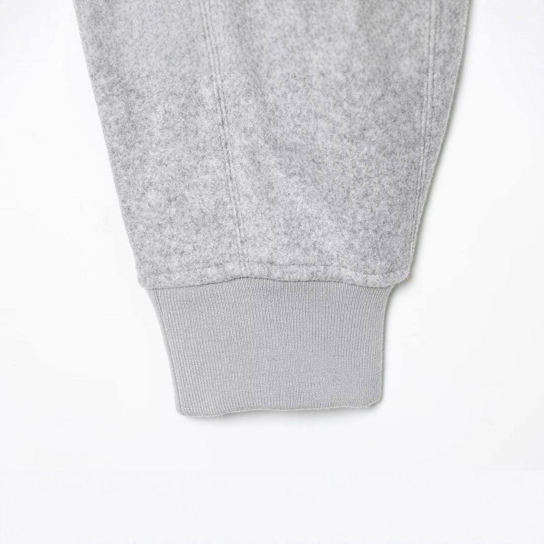 Damen Kurze Boxy-Kapuzenjacke aus Wollfleece mit Reißverschluss Drune