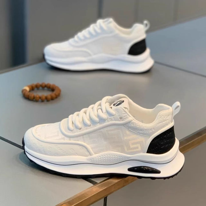 Damen Komfortable Sneakers mit hohem Dämpfungsniveau und atmungsaktiver Struktur Drune