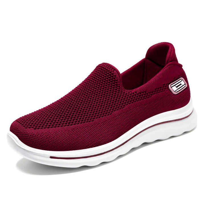 Unisex nan ultraleichter Strick-Slipper mit adaptiver Memory-Innensohle und flexibler Wellenlaufsohle Drune