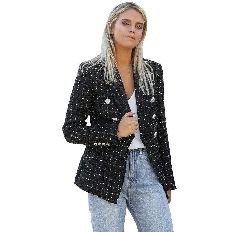 Drune | Karierter Blazer