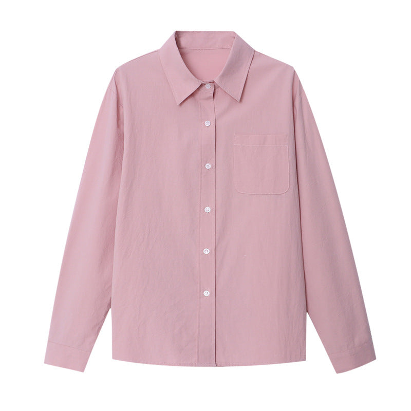 Damen elegante Bluse mit präzisem Schnitt und feinen Details Drune