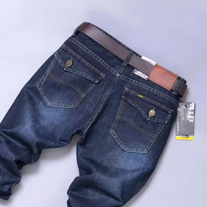 Herren Slim-Fit Jeans mit elastischem Bund und hohem Tragekomfort Drune