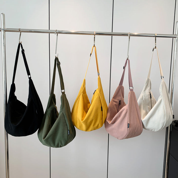 Damen Umhängetasche mit modernem Kordel-Design und ergonomischem Tragekomfort Drune
