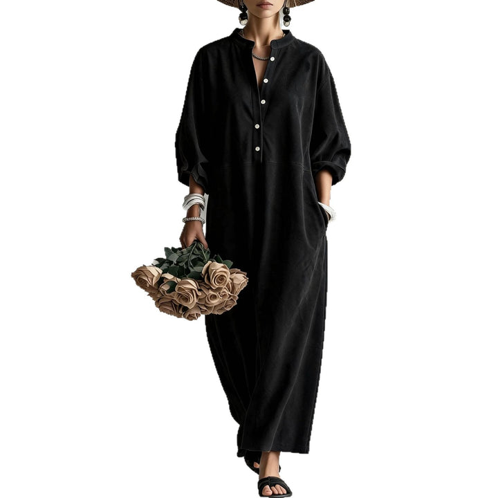 Damen Lässiges Maxikleid Drune
