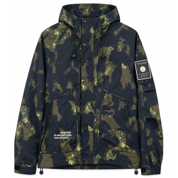 Herren Funktionale Camouflagejacke Drune