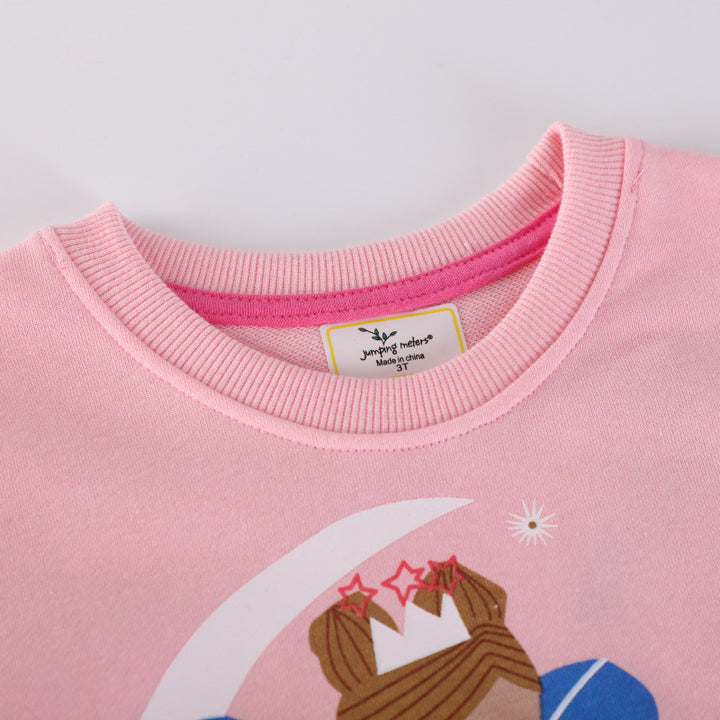 Mädchen Sweatshirt mit verspieltem Prinzessinnen-Motiv Drune