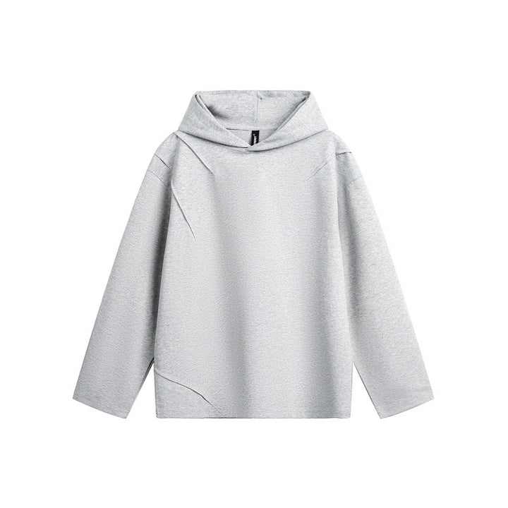 Unisex Oversize-Kapuzenpullover aus leichter French-Terry mit markanten Abnähern Drune