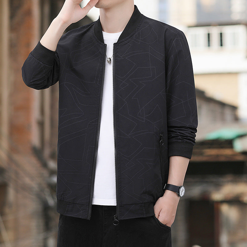 Herren Übergangsjacke mit stylischem Minimaldesign Drune
