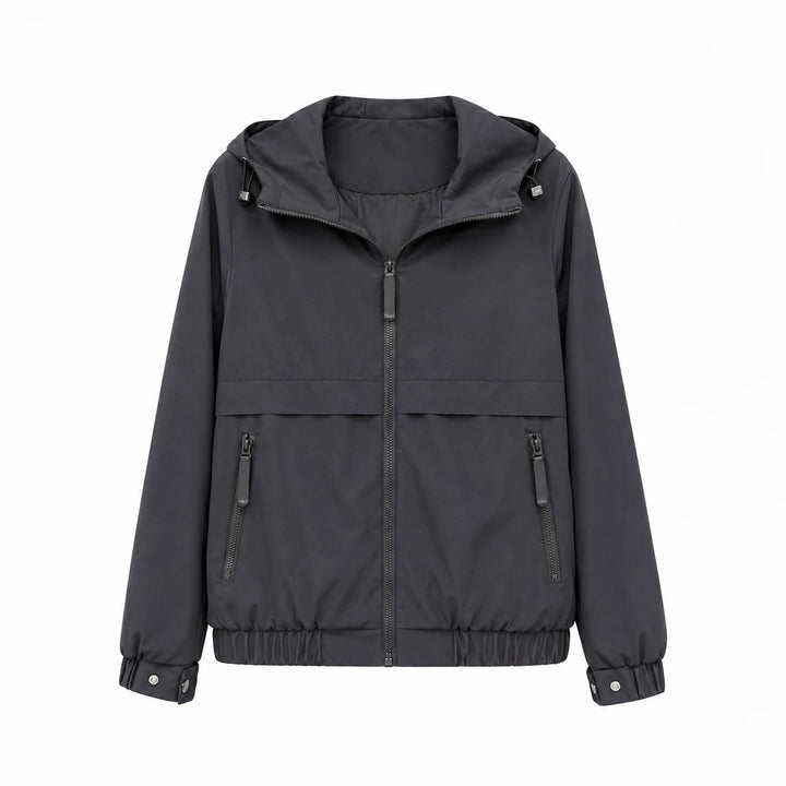 Herren Leichte Freizeitjacke mit verstellbarem Kapuze Drune