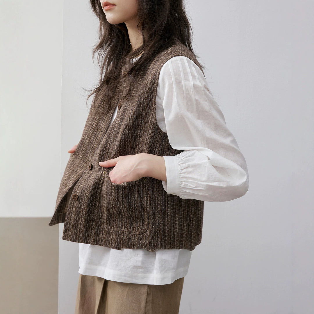 Damen Elegante und lässige Denimbluse Drune