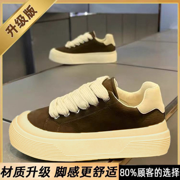 Damen Trendige Sneaker mit verstärktem Fersenbereich und rutschfester Sohle Drune