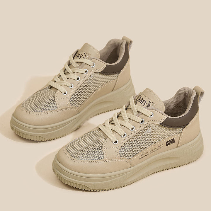 Damen Atmungsaktive Sneakers mit komfortabler Plattform Drune